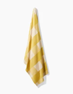 GEOMETRY Lemonade Gingham Butter Blanket