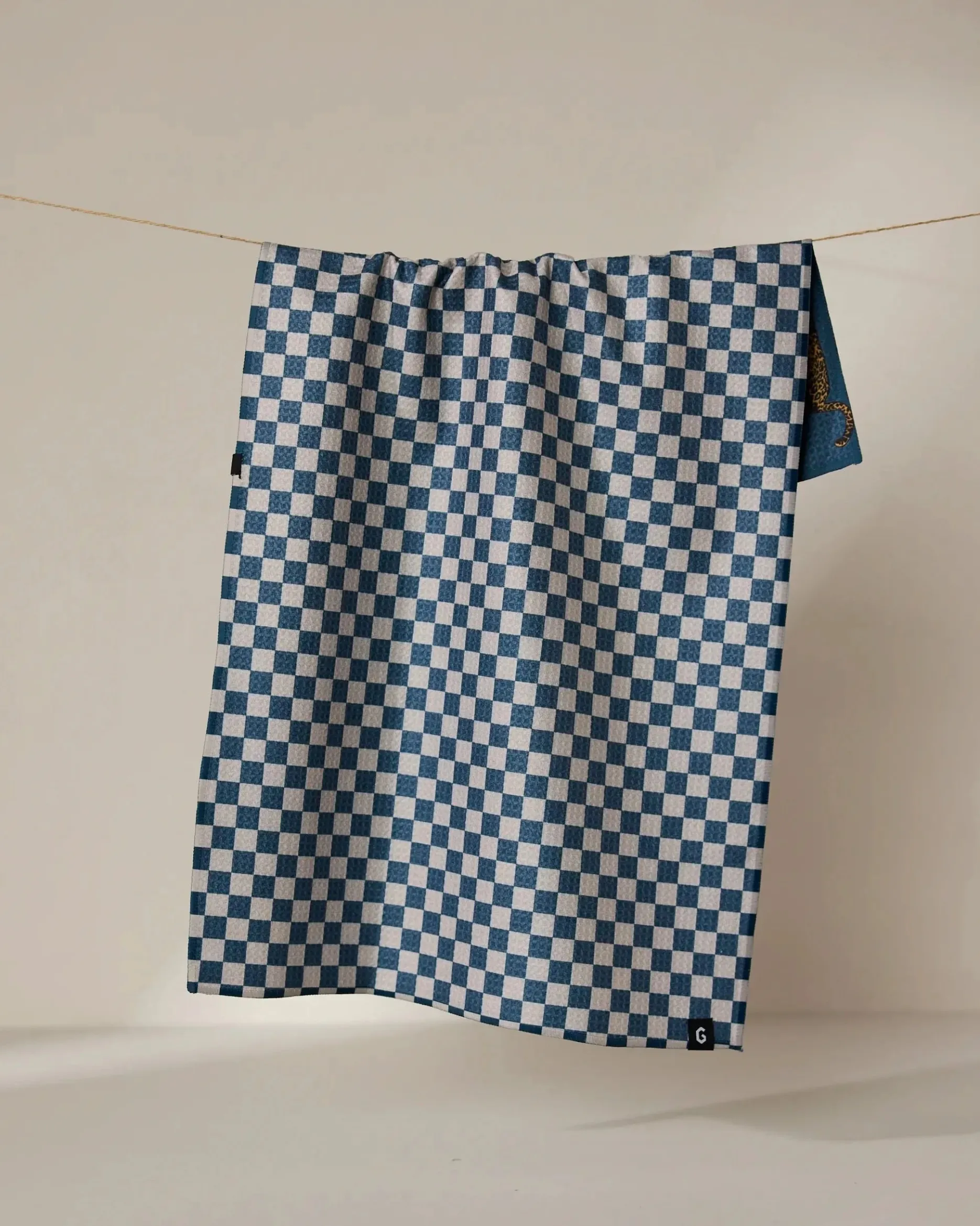 GEOMETRY Leopard Lovin Double-Sided Tea Towel