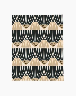GEOMETRY Letitia Dark Butter Blanket
