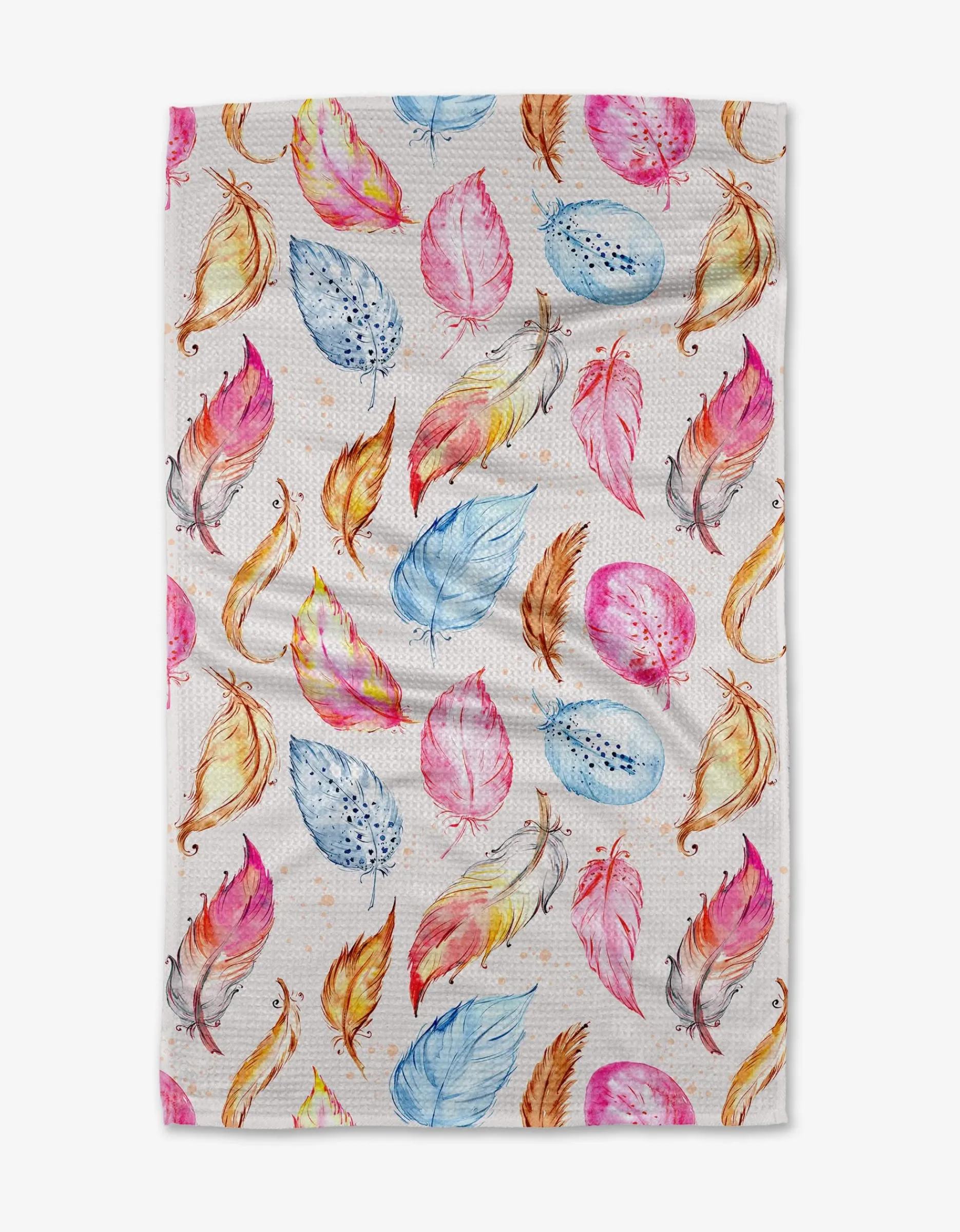 GEOMETRY Light as a Feather Tea Towel