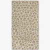 GEOMETRY Light Leopard Luxe Bath Towel