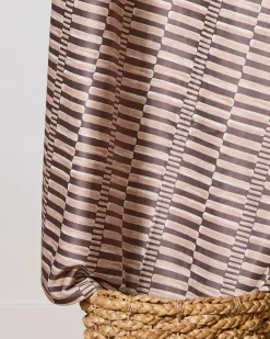 GEOMETRY Light Ridge Butter Blanket