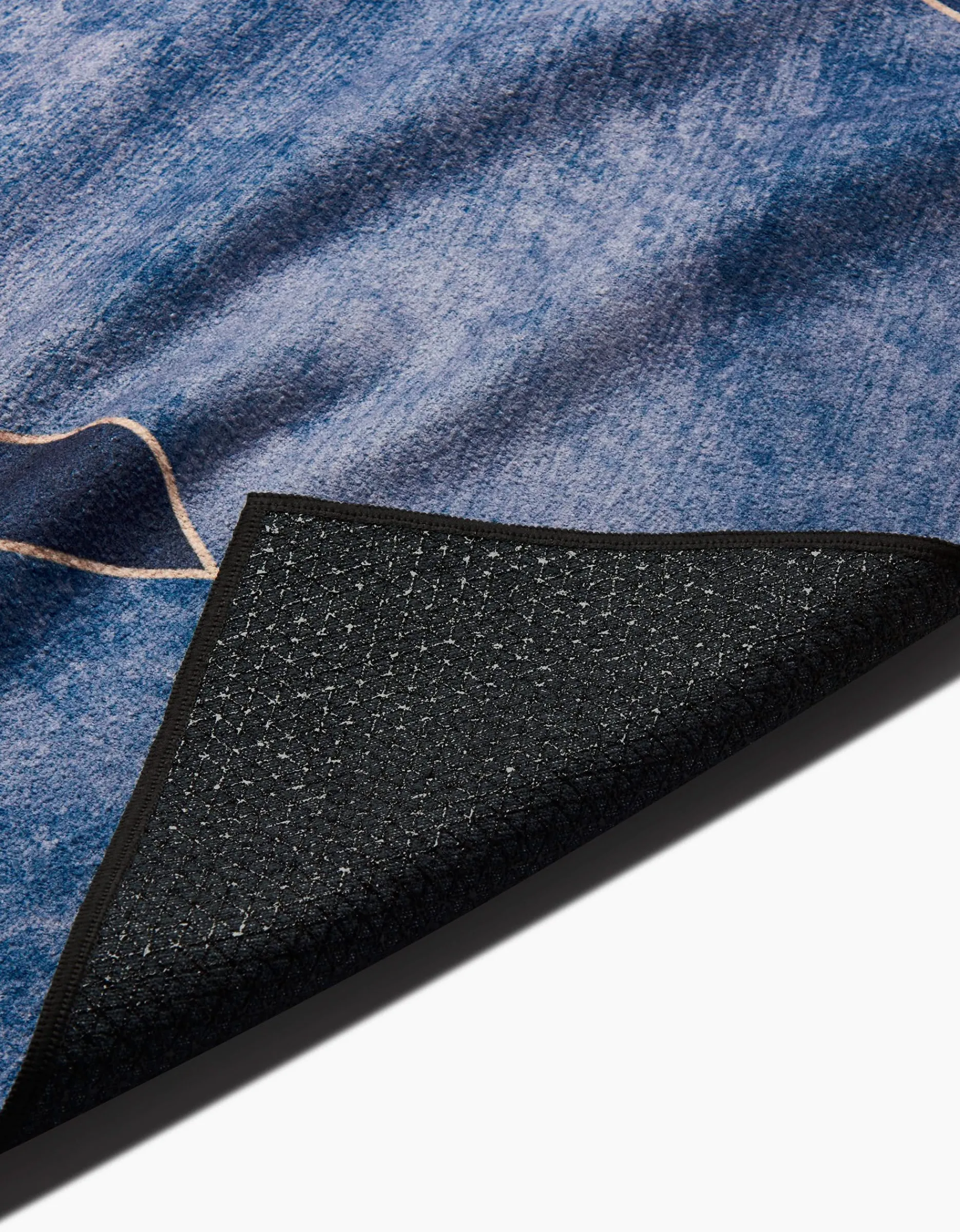 GEOMETRY Lined With Gold Yoga Towel