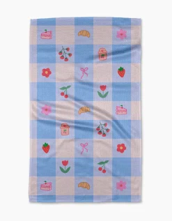 GEOMETRY Little Picnic Things Tea Towel