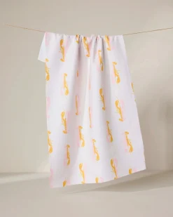 GEOMETRY Lobster Love Tea Towel