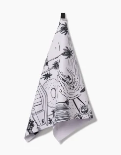 GEOMETRY Los Angeles Tea Towel