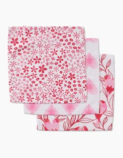 GEOMETRY Love Birds Dishcloth Set