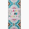 GEOMETRY Love is Good Medicine Yoga Towel