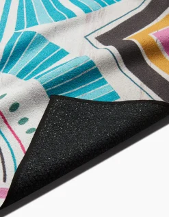 GEOMETRY Love is Good Medicine Yoga Towel