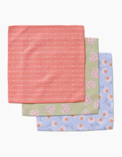 GEOMETRY Love of Mom Dishcloth Set
