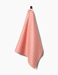 GEOMETRY Love of Mom Tea Towel