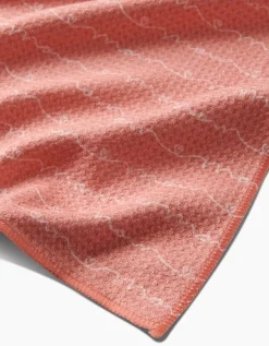 GEOMETRY Love of Mom Tea Towel