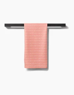 GEOMETRY Love of Mom Tea Towel