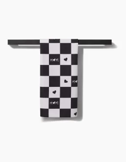 GEOMETRY Loving Tea Towel