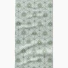 GEOMETRY Lush Green Floral Bar Towel