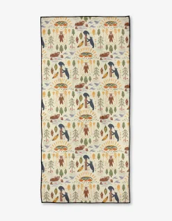 GEOMETRY Mama Bear Beach Towel