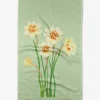 GEOMETRY March Daffodils Tea Towel