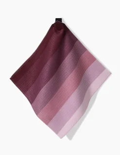 GEOMETRY Mauve Levels Luxe Washcloth Set