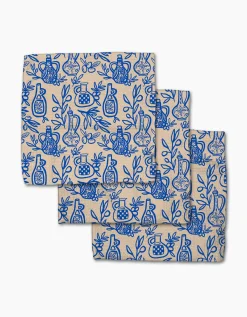GEOMETRY Mediterranean Pour Dishcloth Set