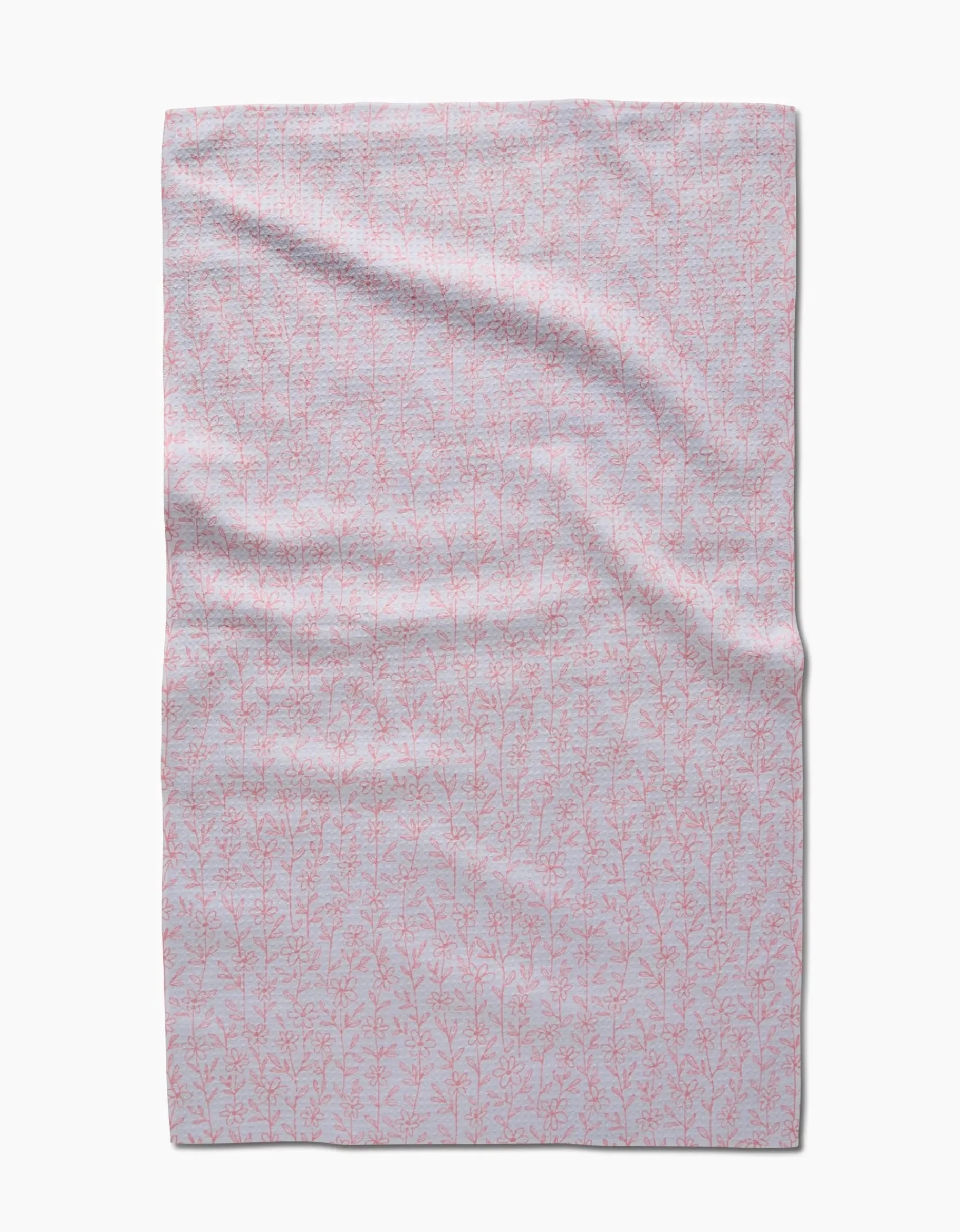 GEOMETRY Minimalist Blush Tea Towel