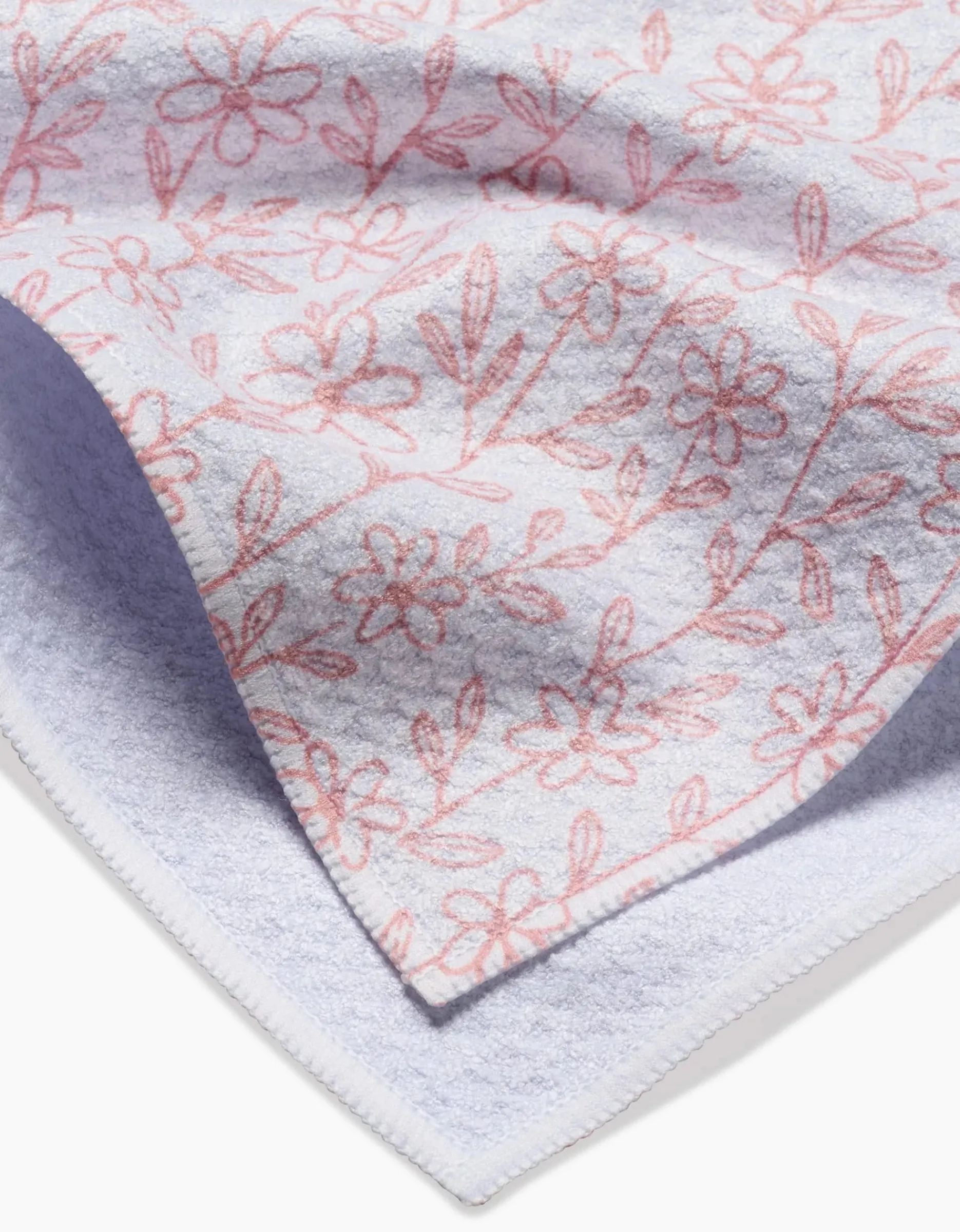 GEOMETRY Minimalist Blush Tea Towel