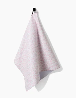 GEOMETRY Minimalist Blush Tea Towel