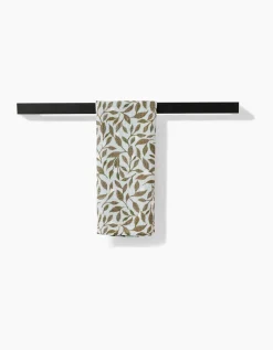 GEOMETRY Mint Leaves Tea Towel