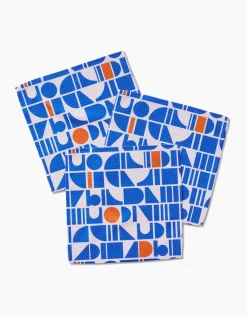 GEOMETRY Misty Oasis Dishcloth Set