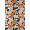 GEOMETRY Modern Floral Tea Towel