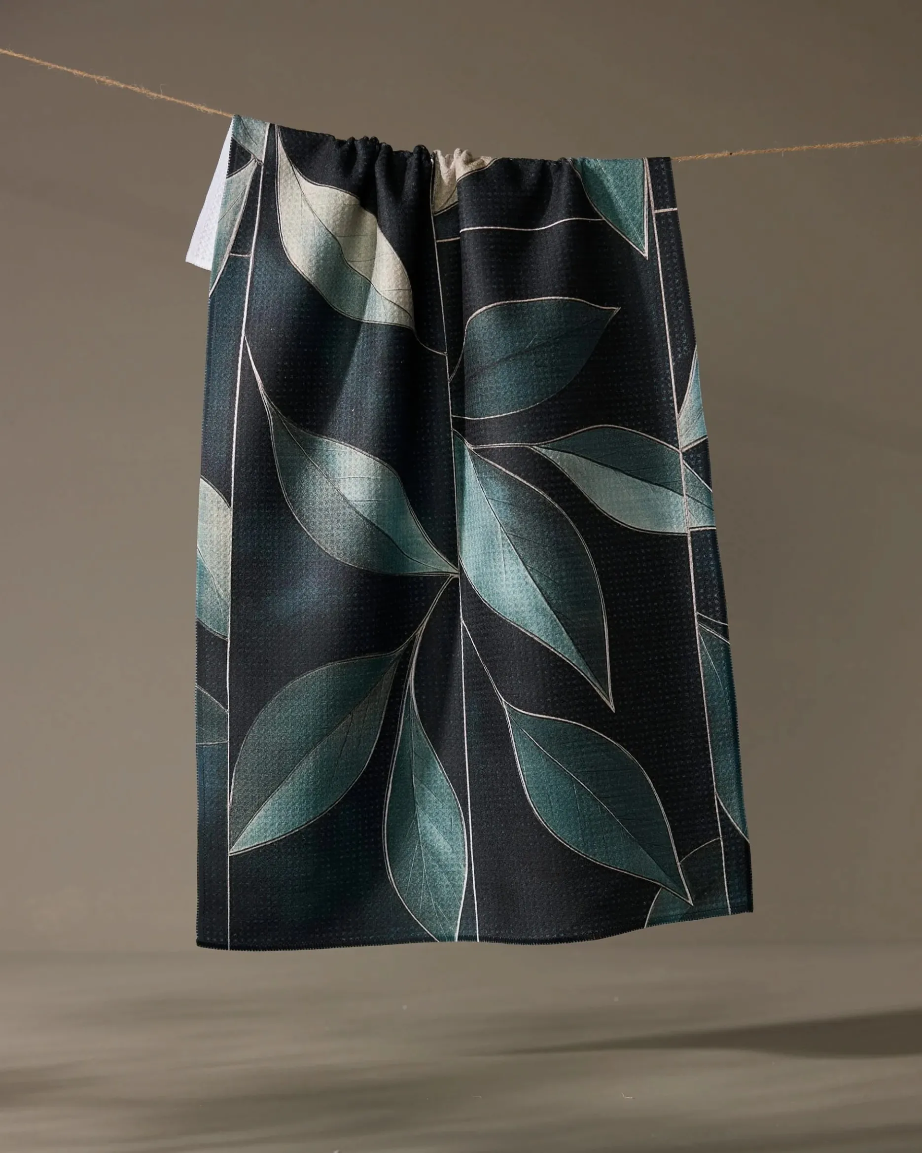 GEOMETRY Modern Organic Tea Towel