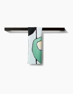 GEOMETRY Modern Poppy Bar Towel