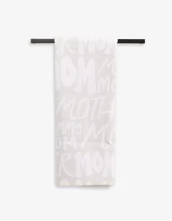 GEOMETRY Mom Tea Towel