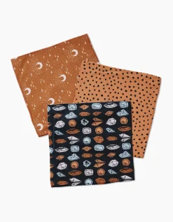 GEOMETRY Moon Craft Dishcloth Set