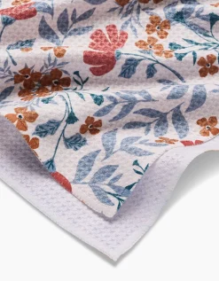 GEOMETRY Morning Blooms Tea Towel