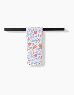 GEOMETRY Morning Blooms Tea Towel