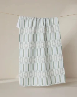 GEOMETRY Musée Verte Tea Towel