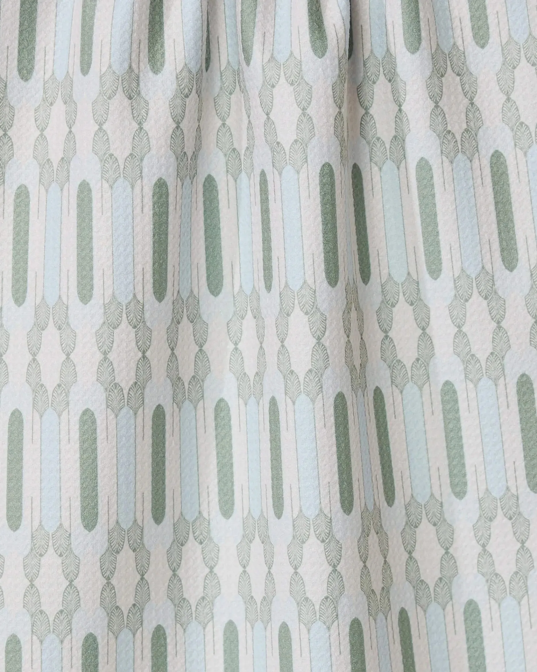 GEOMETRY Musée Verte Tea Towel