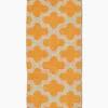GEOMETRY Mustard Ogee Bar Towel