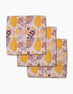 GEOMETRY Nature Sketch Dishcloth Set