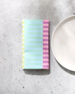 GEOMETRY Neon Nights Dinner Napkin Set