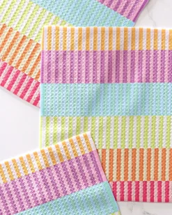 GEOMETRY Neon Nights Dishcloth Set