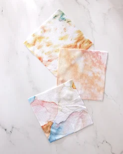 GEOMETRY Nice Water Dishcloth Set