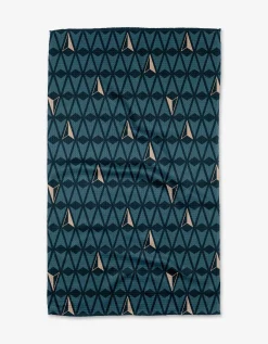 GEOMETRY Northbound Tea Towel