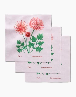 GEOMETRY November Chrysanthemum Dishcloth Set