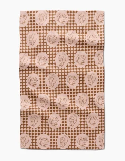 GEOMETRY Nuts About You Tea Towel