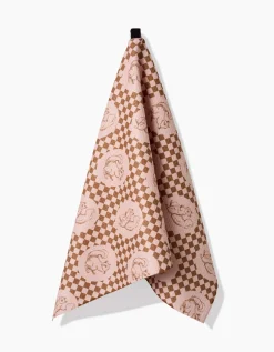 GEOMETRY Nuts About You Tea Towel