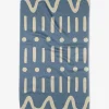 GEOMETRY Ocean Tide Tea Towel