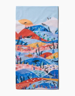 GEOMETRY Oceans Bar Towel