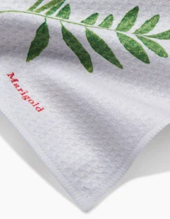 GEOMETRY October Marigold Dishcloth Set