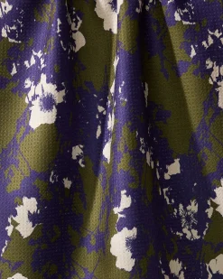 GEOMETRY Oliveberry Tea Towel